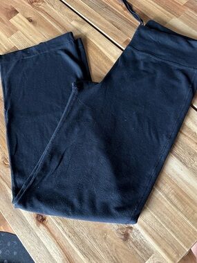 lululemon athletica Black Wide-Leg Active Pants